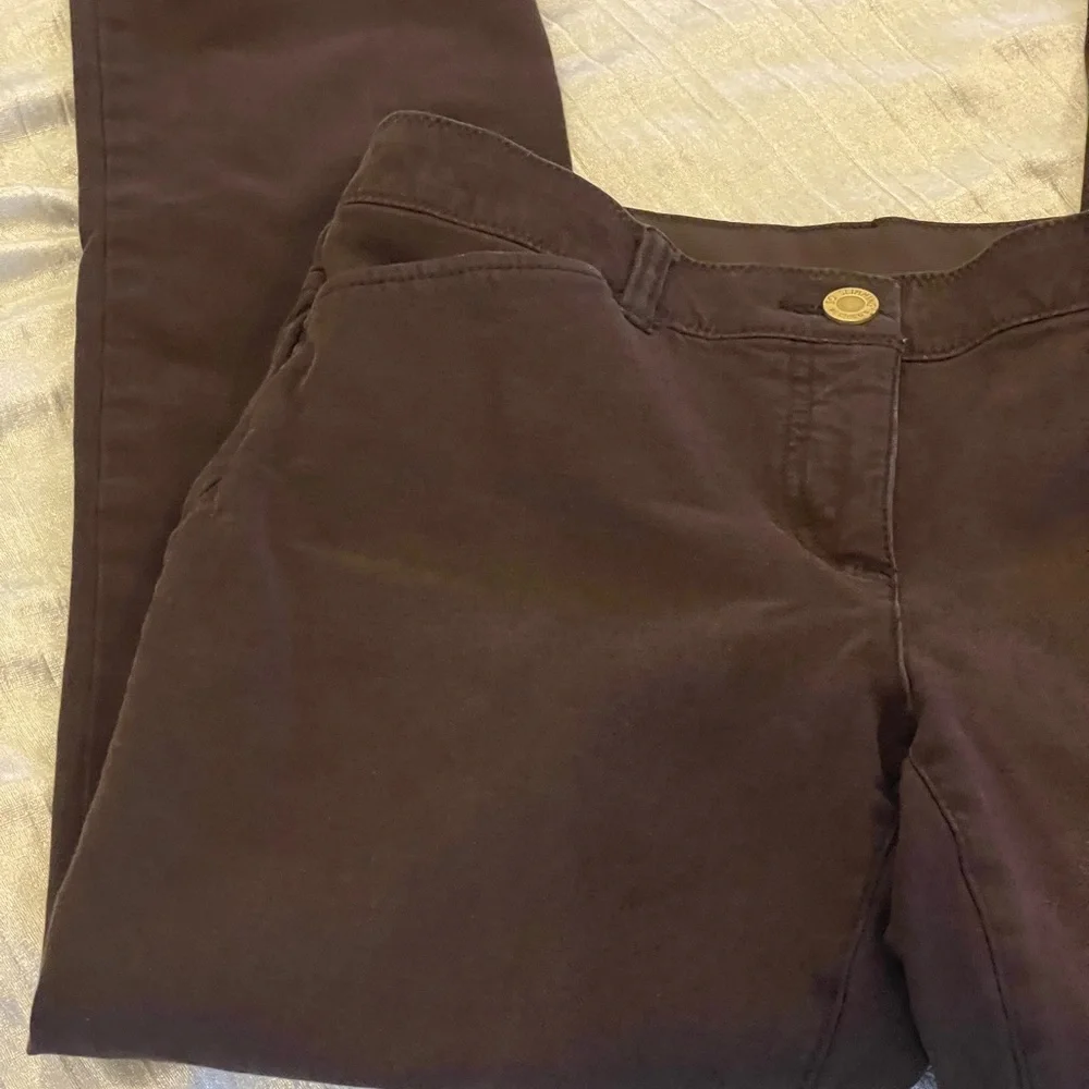 So Slimming by Chicos 0Short Brown Denim Jeans‎ - Picture 7 of 7